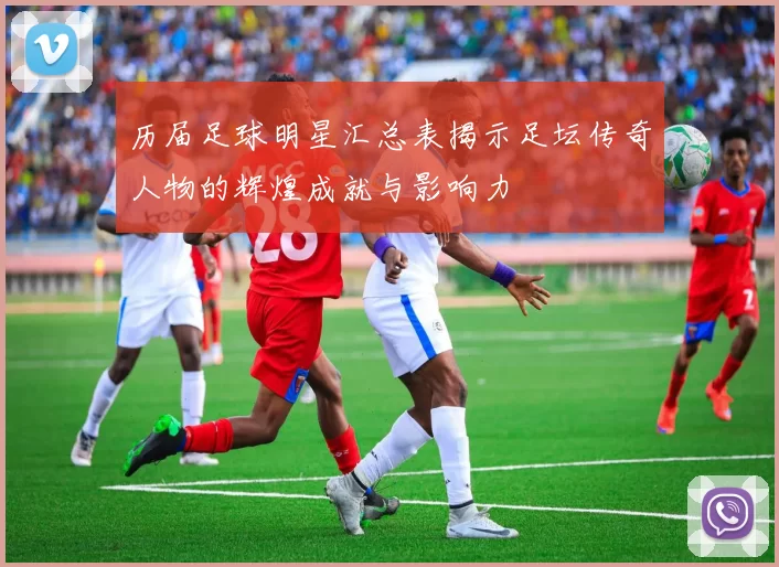 历届足球明星汇总表揭示足坛传奇人物的辉煌成就与影响力